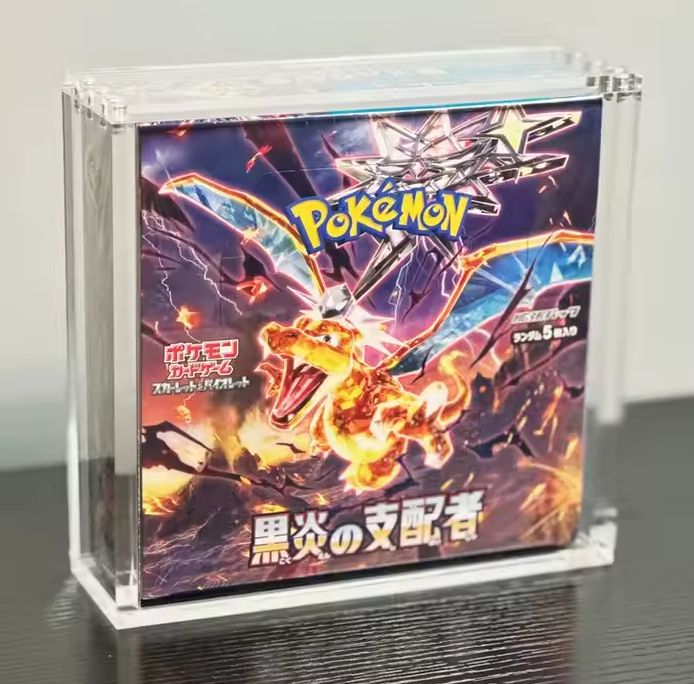 case of japanese booster boxes Pokemon CardInferno X (M2) Box This protector is designed for collectors storing products like the Pokmon Japanese Future Flash Booster Box Premium Pokmon Japanese Booster Box