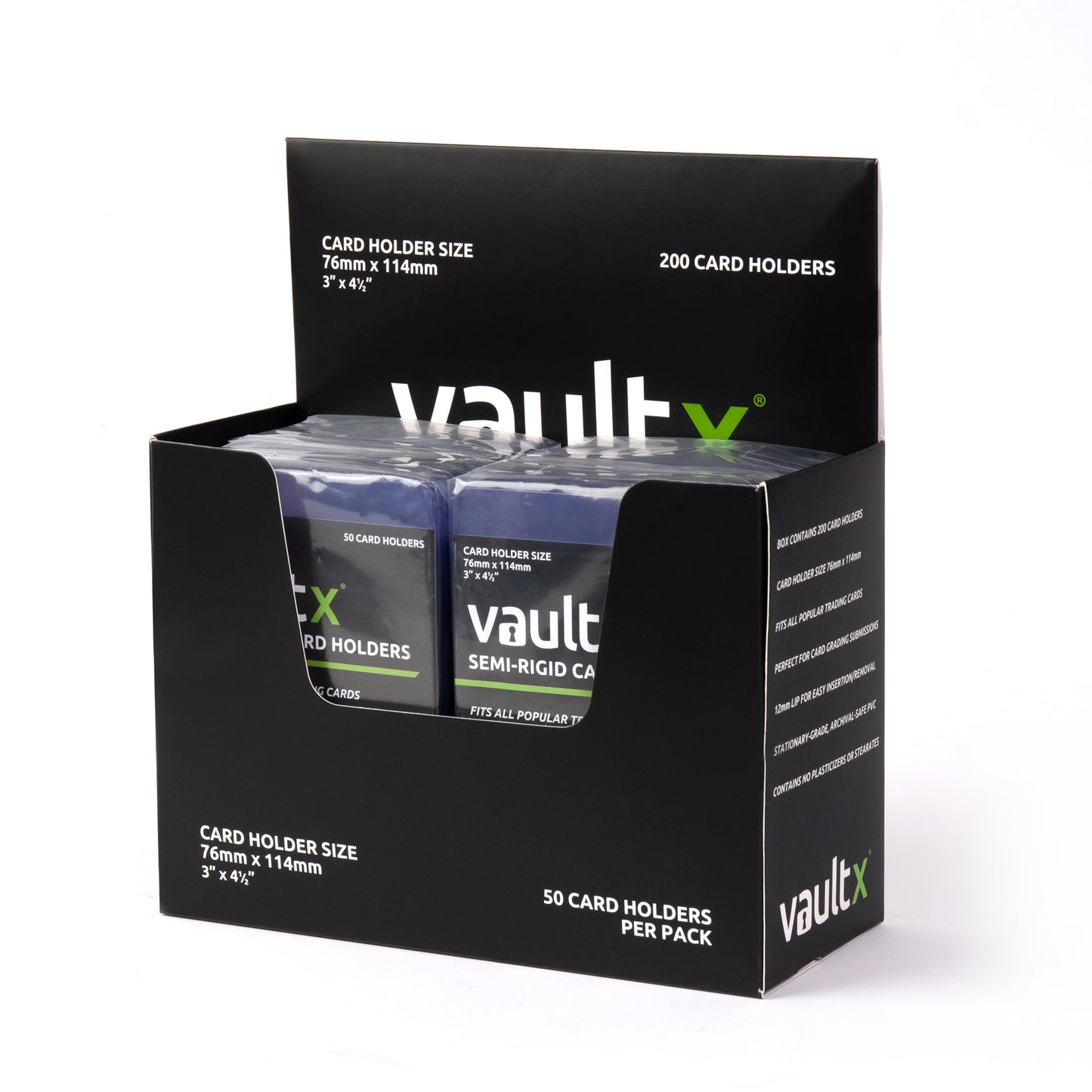 Vault X Semi-Rigid Card Holders