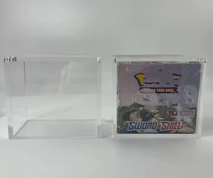 Premium Pokémon Booster Box Protective Display Acrylic Case Version 1