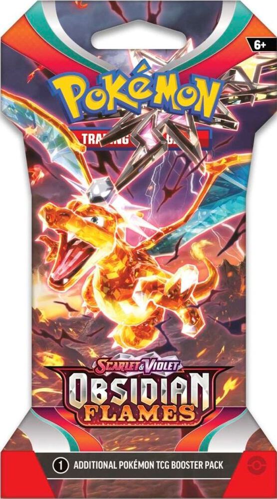 Pokémon TCG: Obsidian Flames Sleeved Booster Pack