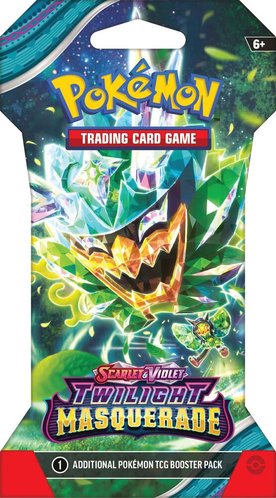 Pokmon TCG: Scarlet & Violet: Twilight Masquerade: Sleeved Booster Pa Spoils and Loot Pokmon TCG: Scarlet & Violet: Twilight Masquerade: Sleeved Booster Pa Spoils and Loot