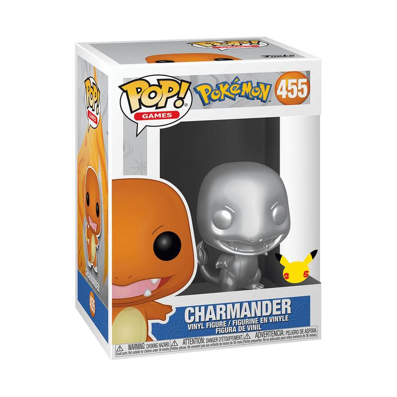 Funko Pop! Charmander (Silver)