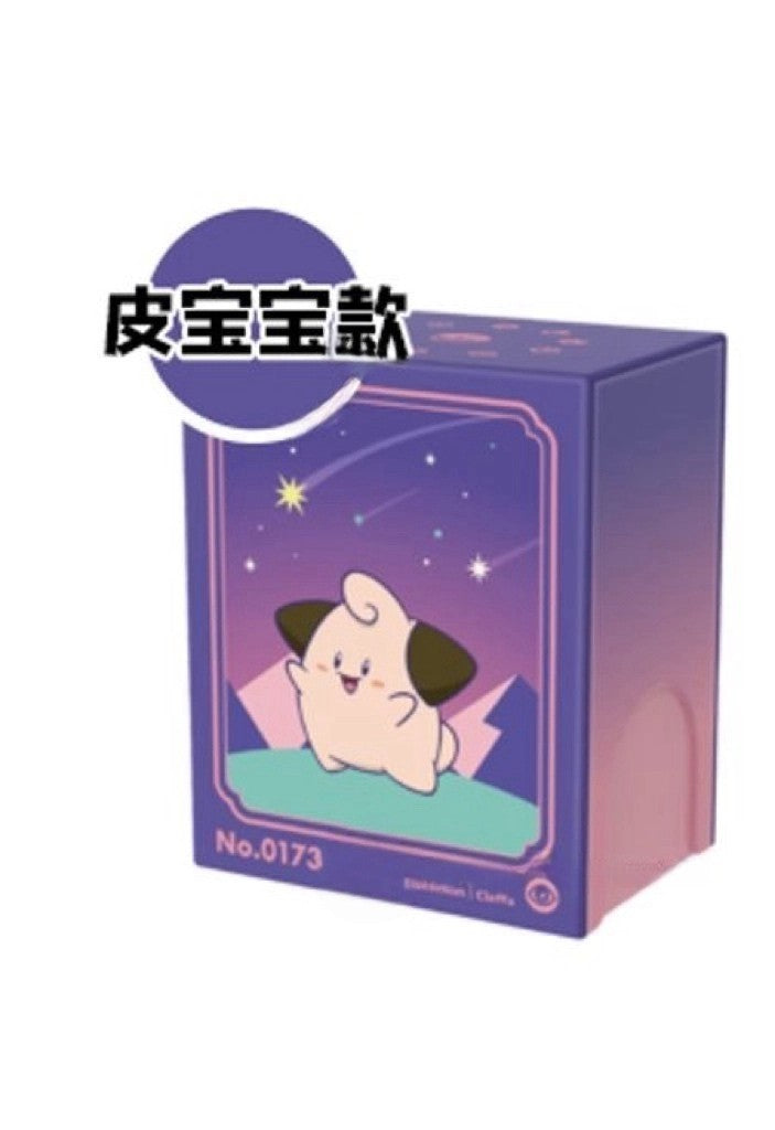 (OPEN BOX) (S-Chinese) Pokémon TCG: Illustration Rare Metal Card Deck Box