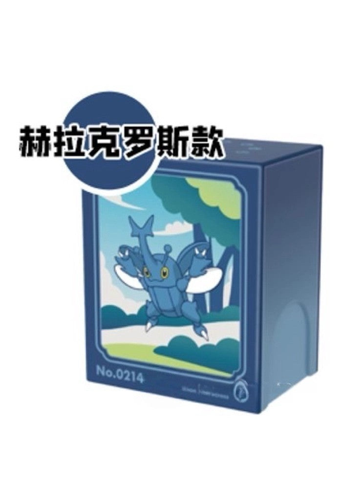 (OPEN BOX) (S-Chinese) Pokémon TCG: Illustration Rare Metal Card Deck Box