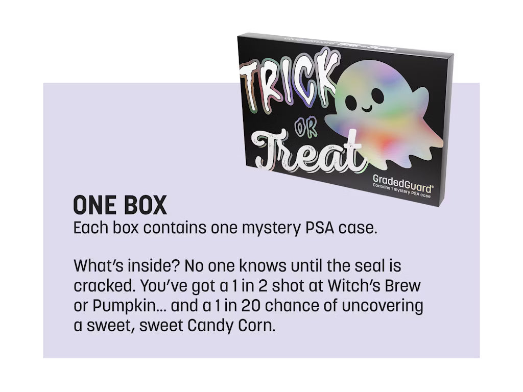 Limited Edition) GradedGuard - Trick or Treat Standard Case (PSA