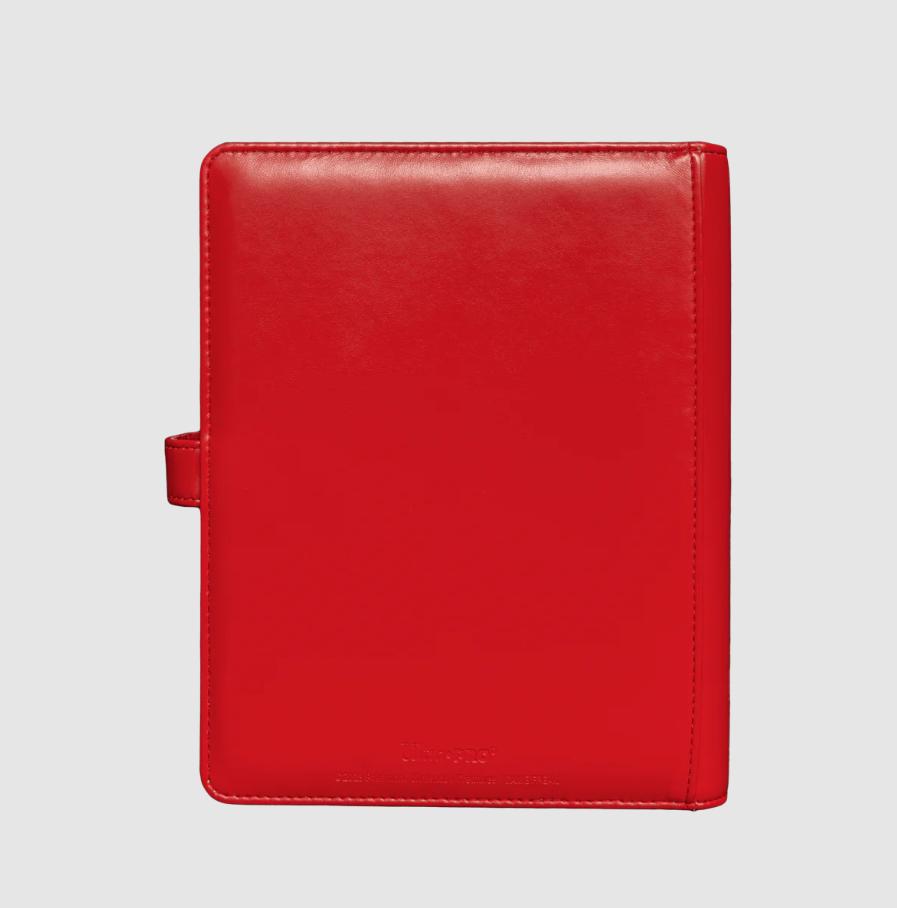 Ultra Pro Premium Red 4-Pocket Snap Binder for Pokémon