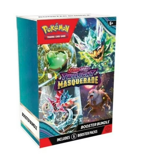 Pokmon TCG: Scarlet & Violet 6: Twilight Masquerade: Booster Bundle Spoils and Loot Pokmon TCG: Scarlet & Violet 6: Twilight Masquerade: Booster Bundle Spoils and Loot