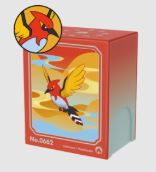 (OPEN BOX) (S-Chinese) Pokémon TCG: Illustration Rare Metal Card Deck Box