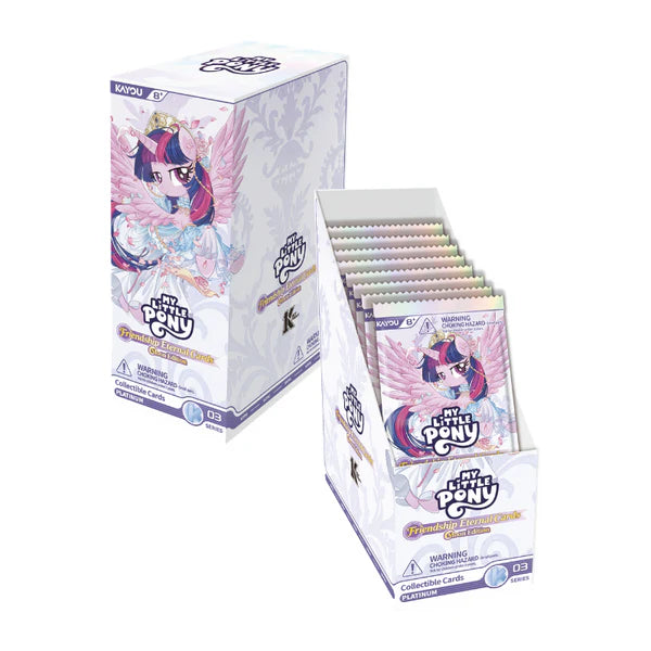 Kayou My Little Pony: Friendship Eternal Collectible Cards: Moon Edition 003 Booster Display