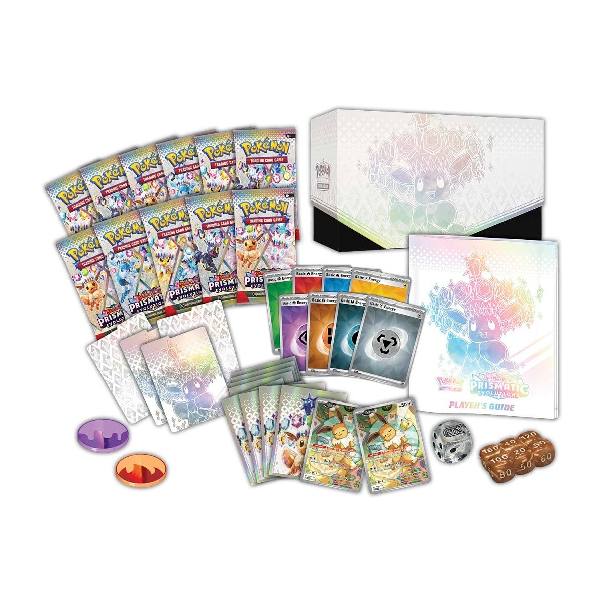 (Pokemon Center Version) Pokémon TCG: Scarlet & Violet 8.5: Prismatic Evolutions: Elite Trainer Box