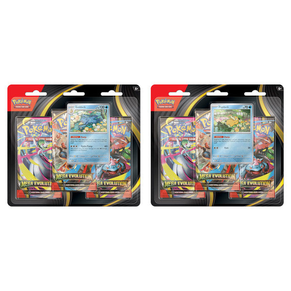 Pokémon TCG: Mega Evolution 1: 3-Booster Blister (Select Variant)