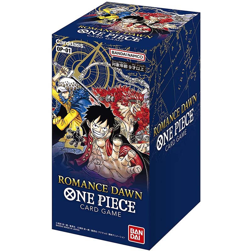 Japanese) One Piece TCG: Romance Dawn OP-01 Booster Box Spoils and Loot Japanese) One Piece TCG: Romance Dawn OP-01 Booster Box Spoils and Loot