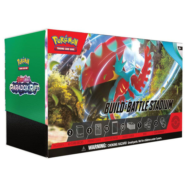 Pokémon TCG: Scarlet & Violet 4: Paradox Rift: Build & Battle Stadium