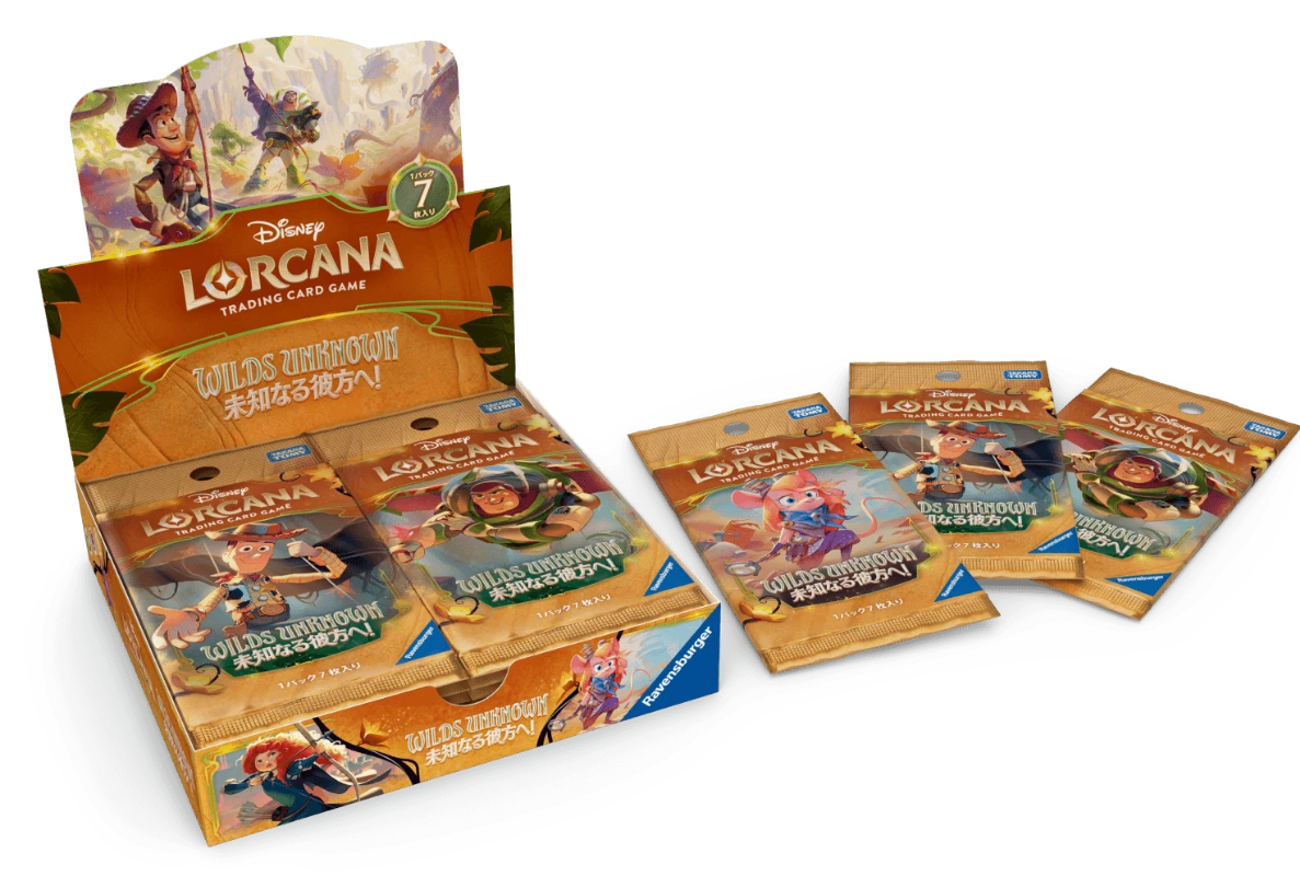 (Japanese) Disney Lorcana TCG: Wilds Unknown Booster Box