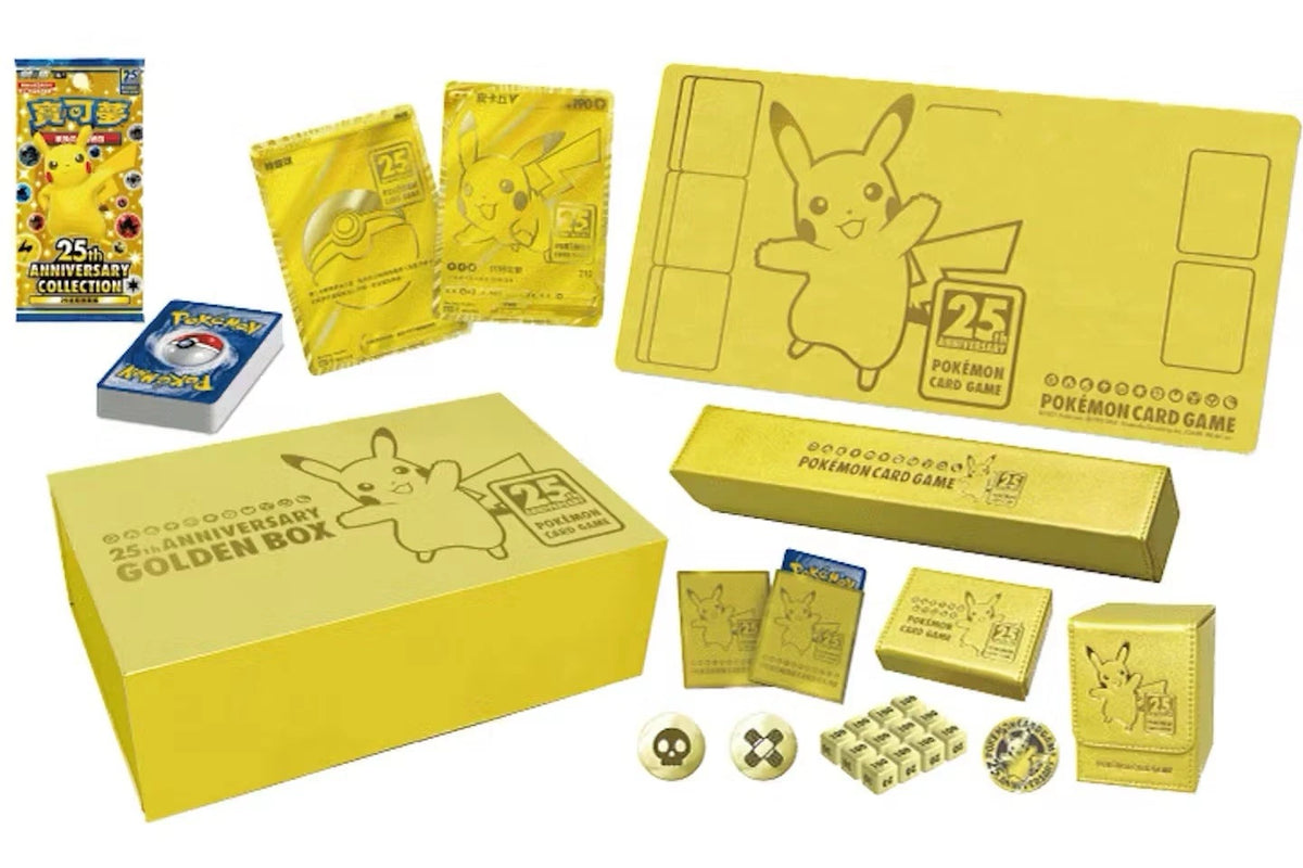 (T-Chinese) Pokémon TCG: 25th Anniversary Golden Box