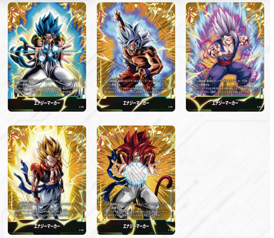 (Japanese) Dragon Ball Super Fusion World TCG: Energy Marker - 2nd Anniversary Edition Promo Pack