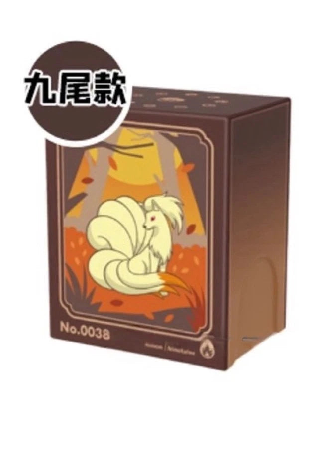 (OPEN BOX) (S-Chinese) Pokémon TCG: Illustration Rare Metal Card Deck Box