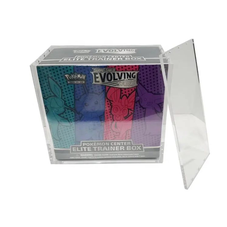 Premium Pokémon Elite Trainer Box Protective Display Acrylic Case