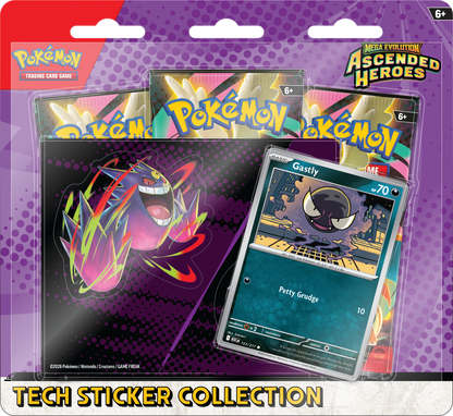 [PREORDER SHIP BY 1/30/26] Pokémon TCG: Mega Evolution Ascended Heroes Tech Sticker Collection (Select Variant)