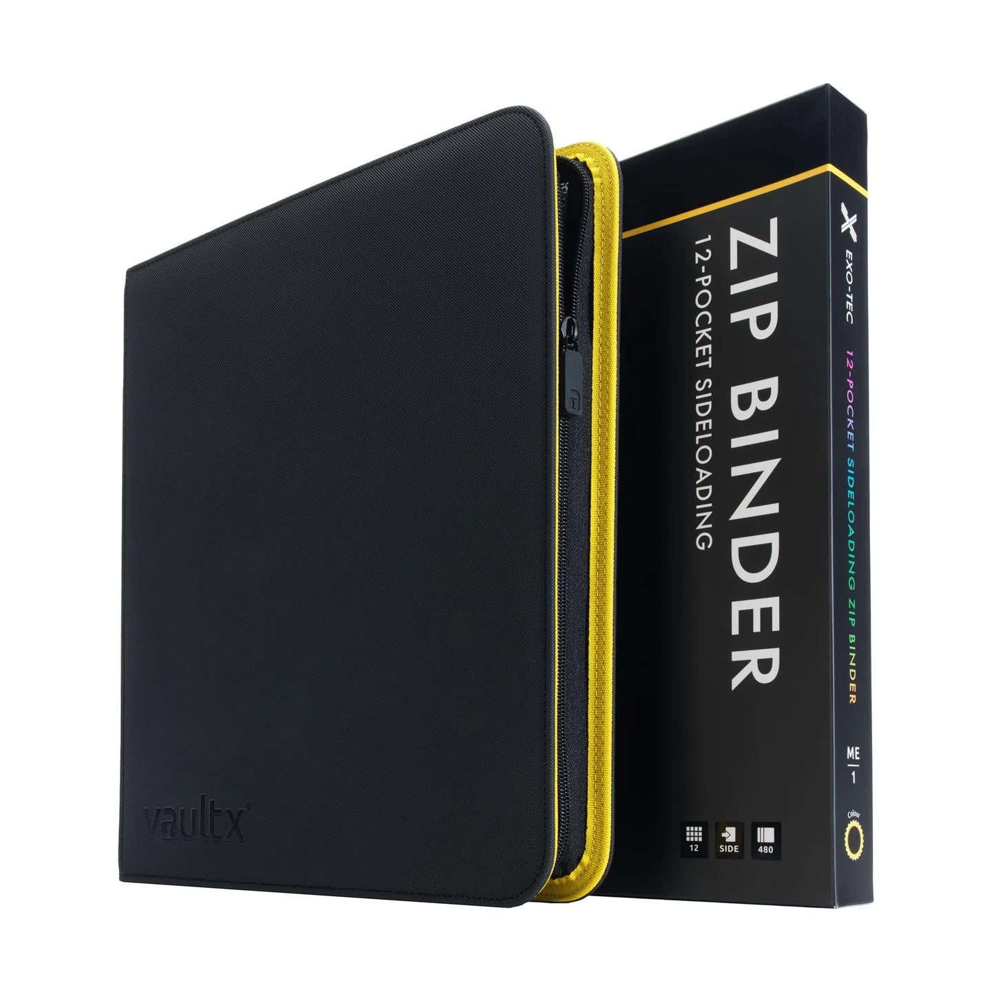 Vault X Premium Exo-Tec Zip Binder - 12 Pocket (ME1 Unlimited)