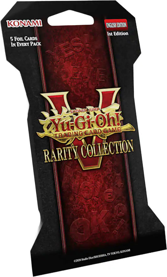 Yugioh TCG: Rarity Collection 5 Sleeved Booster Pack