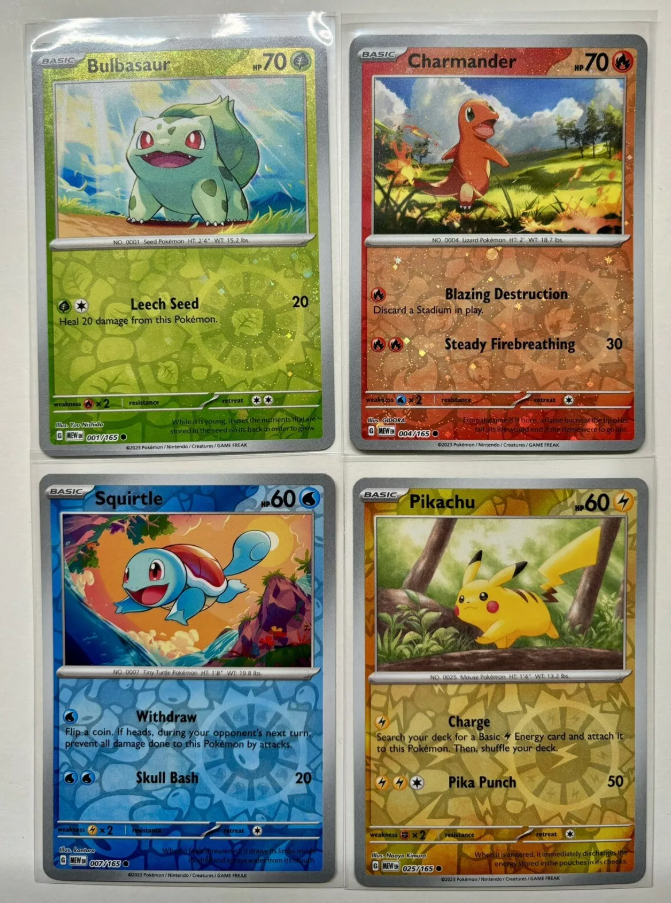Pokémon TCG: 151 Cosmo Foil Costco Promo Set