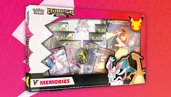 Pokémon TCG: Celebrations Special Collection Box—V Memories