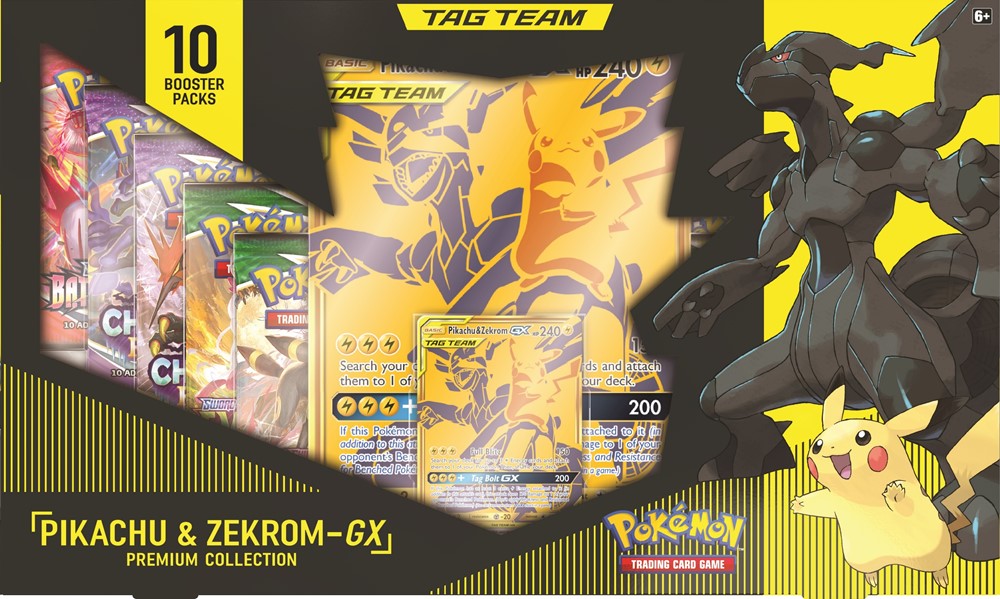 Pokémon TCG Pikachu & Zekrom GX Premium Collection Box