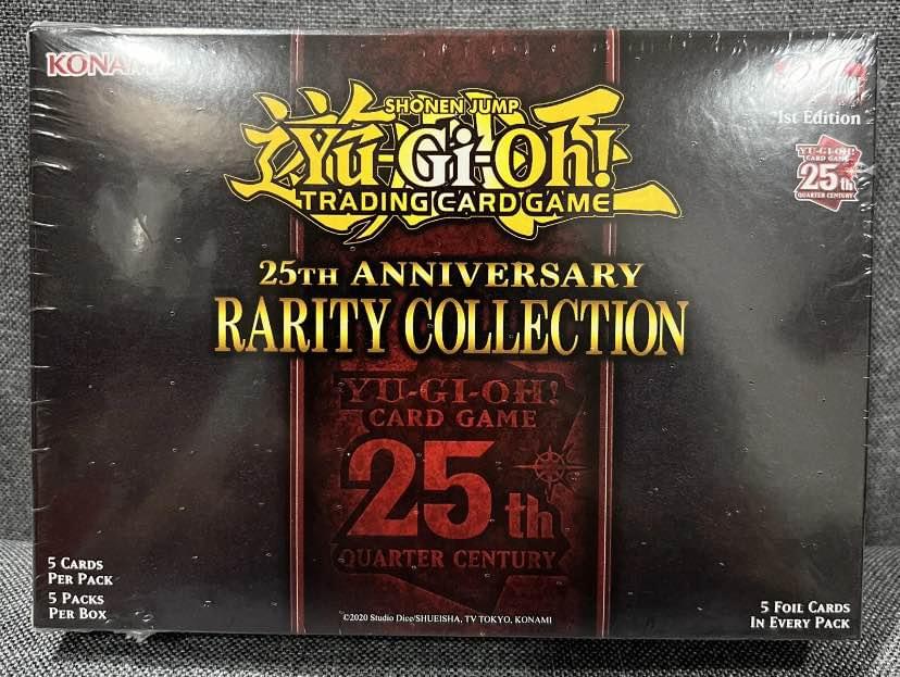 Yugioh TCG 25th Anniversary Rarity Collection 5 Pack Box