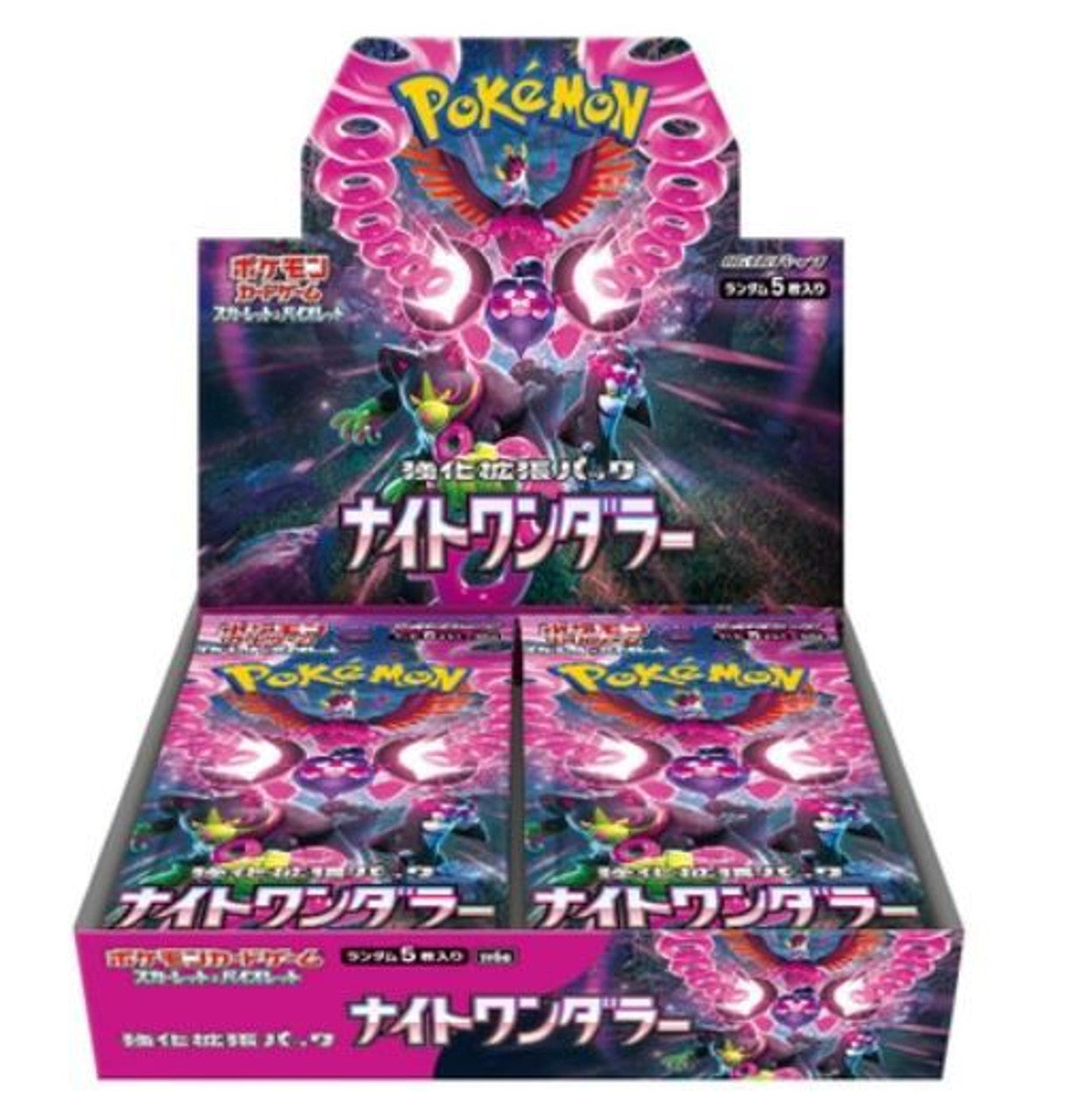 Pokémon TCG Scarlet & Violet Japanese BOOSTER BOX - Night Wanderer