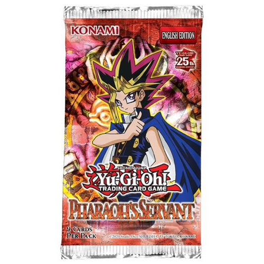 Yugioh TCG: Pharaoh's Servant Booster Pack (25th Anniversary Edition)