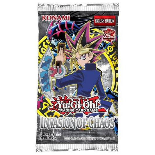 Yugioh TCG: Invasion of Chaos Booster Pack (25th Anniversary Edition)