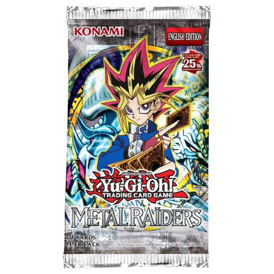 Yugioh TCG: Metal Raiders Booster Pack (25th Anniversary Edition)
