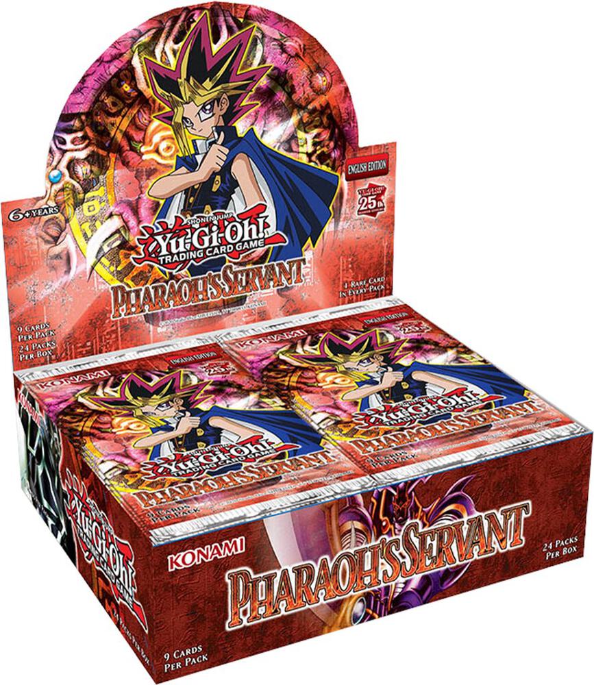 Yugioh TCG: Pharaoh's Servant Booster Box (25th Anniversary Edition)