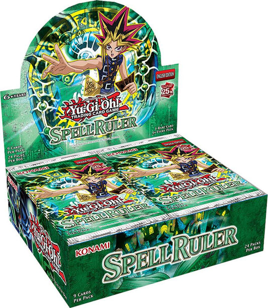 Yugioh TCG: Spell Ruler Booster Box (25th Anniversary Edition)