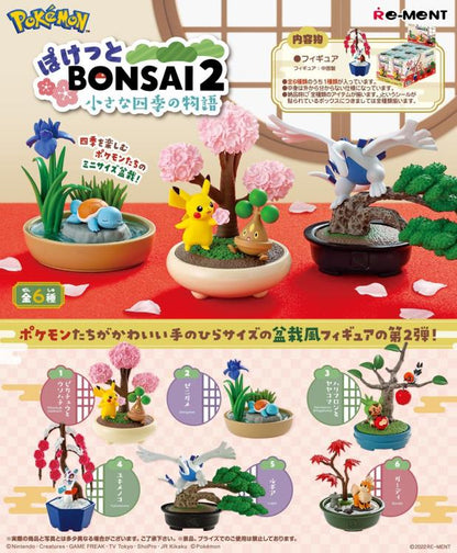 Re-Ment Pokémon Pocket Bonsai 2 - A Story of the Seasons Blind Box - 1 Random Figure