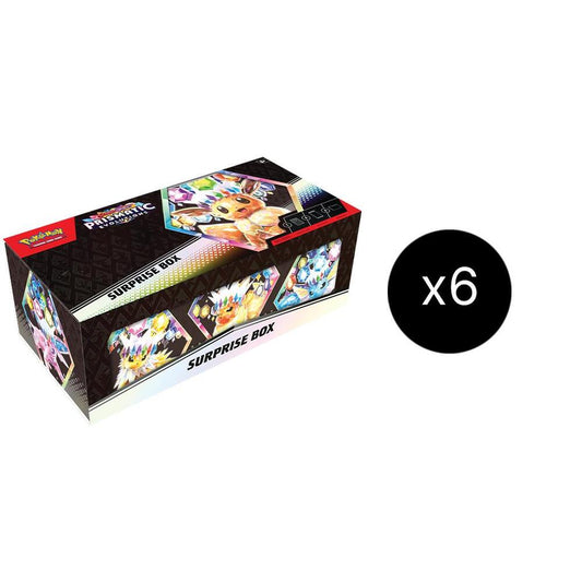 Pokémon TCG: Scarlet & Violet 8.5: Prismatic Evolutions: Surprise Box Case