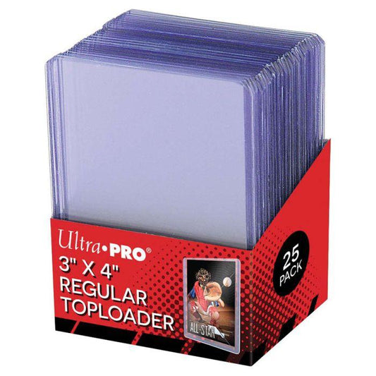 Ultra Pro Toploader: 3x4 Clear Regular (25)