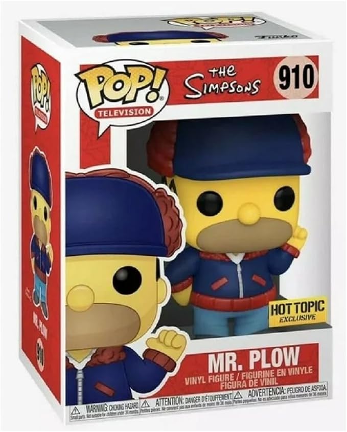 Funko The Simpsons Pop! Television Homer Simpson (Mr. Plow) Vinyl Figure