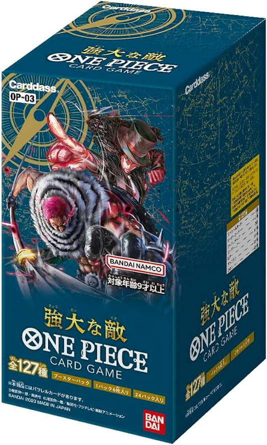 One Piece TCG Japanese OP-03 Mighty Enemy Booster Box