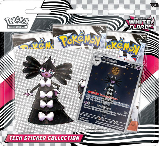 [PREORDER 8/1/25] Pokemon TCG: White Flare 3-Pack Tech Blister (Copy)