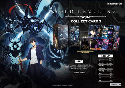 [PREORDER SHIP BY 4/1/26] (Korean) Mapniverse Solo Leveling CCG: Collect Cards Vol. 3 Booster Box