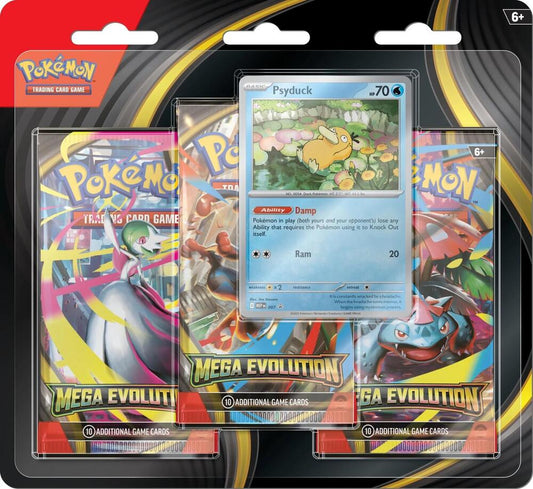 Pokémon TCG: Mega Evolution 1: 3-Booster Blister (Select Variant)