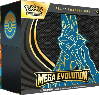 [PREORDER 9/26/25] Pokémon TCG: Mega Evolution 1: Elite Trainer Box