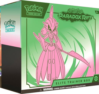 Pokémon TCG Scarlet & Violet - Paradox Rift Elite Trainer Box (Iron Valiant)