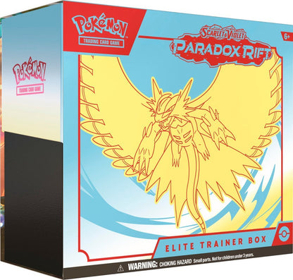 Pokémon TCG Scarlet & Violet - Paradox Rift Elite Trainer Box (Roaring Moon)