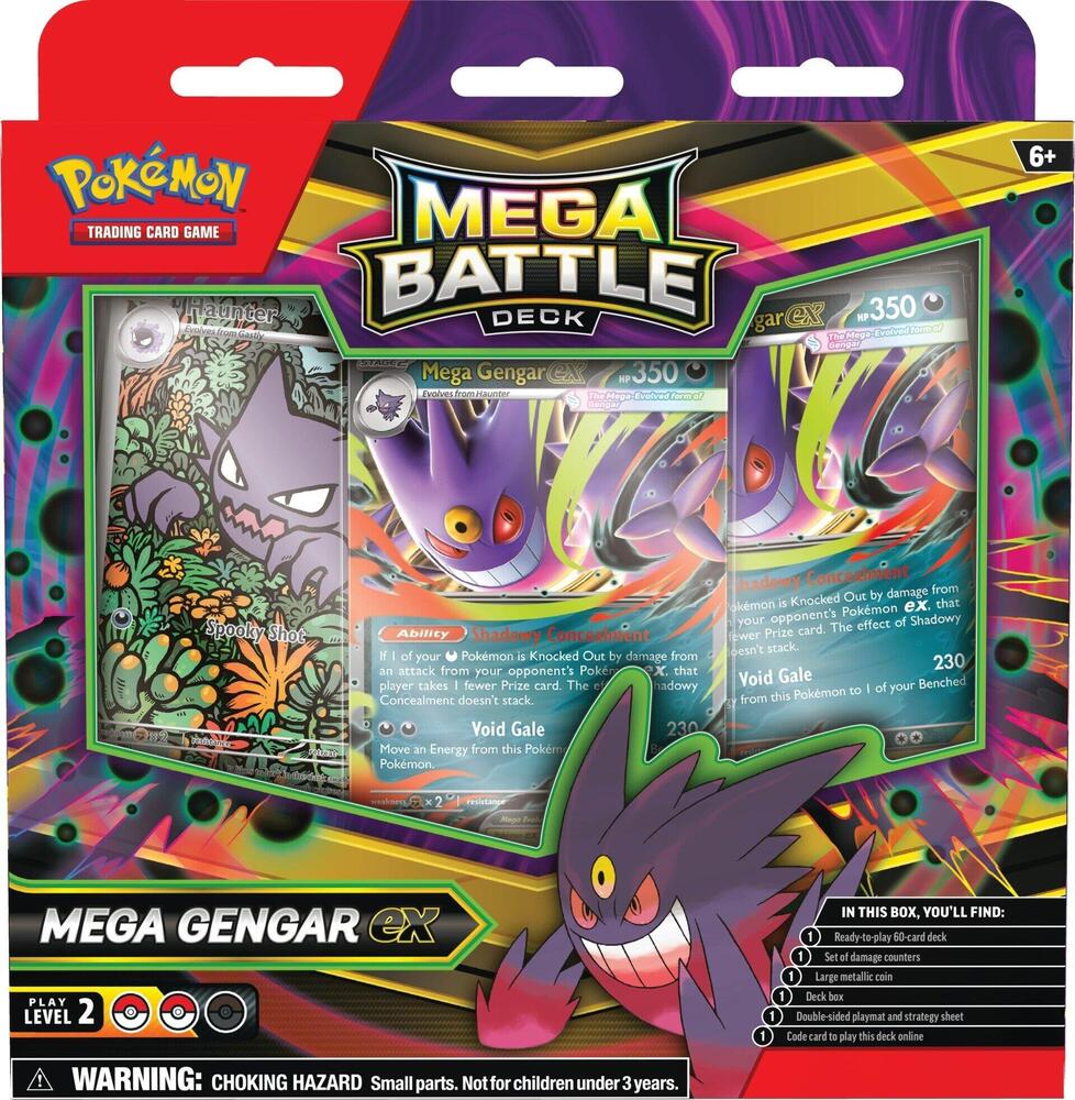 Pokémon TCG: Mega Gengar ex / Mega Diancie ex Mega Battle Deck (Select Variant)