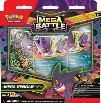 Pokémon TCG: Mega Gengar ex / Mega Diancie ex Mega Battle Deck (Select Variant)