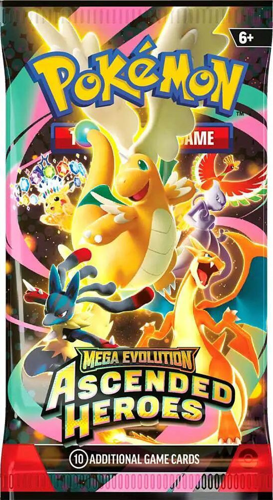 Pokémon TCG: Mega Evolution Ascended Heroes Booster Pack