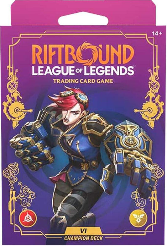 League of Legends Riftbound TCG: Unleashed Champion Deck (Vi)